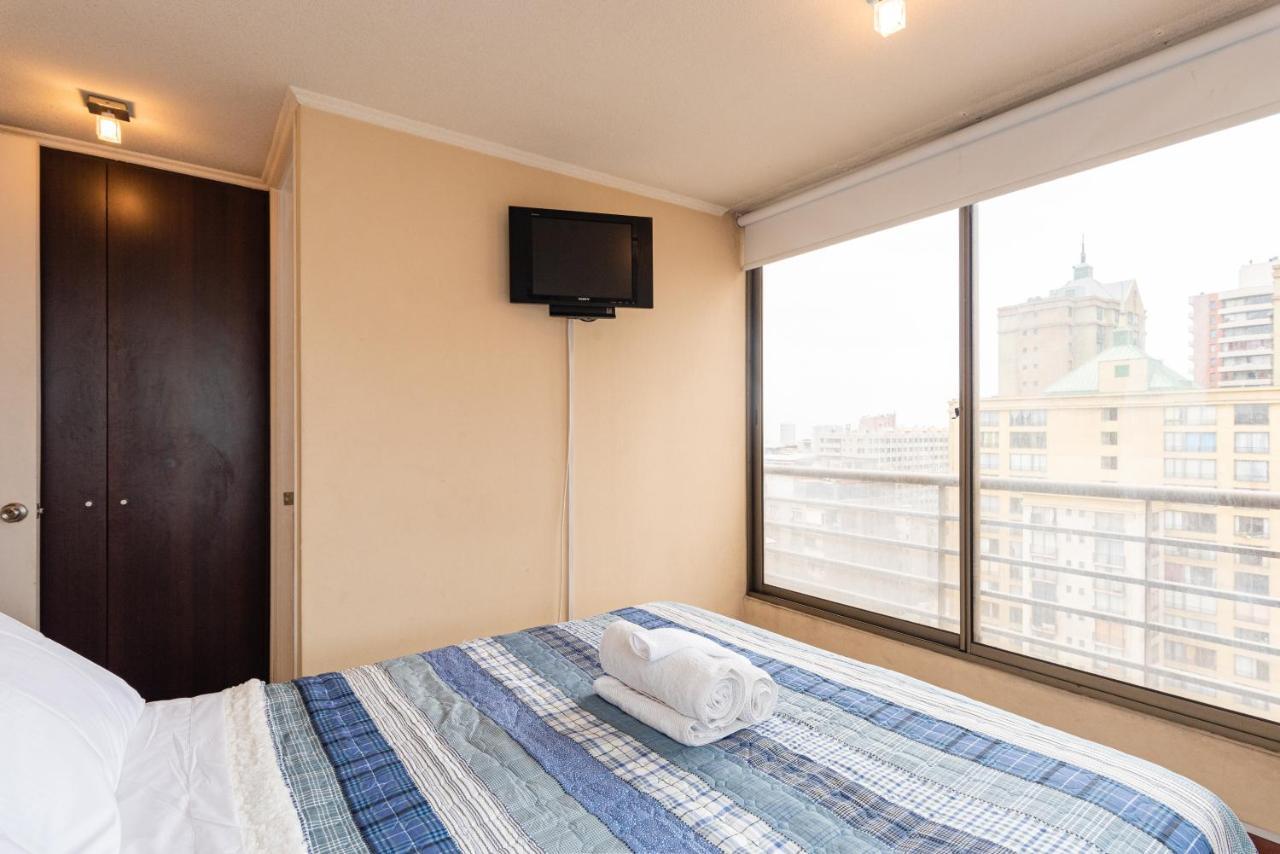 Urban Miró - 2BR, Parking, Wifi, TV, Metro Santiago Exterior foto