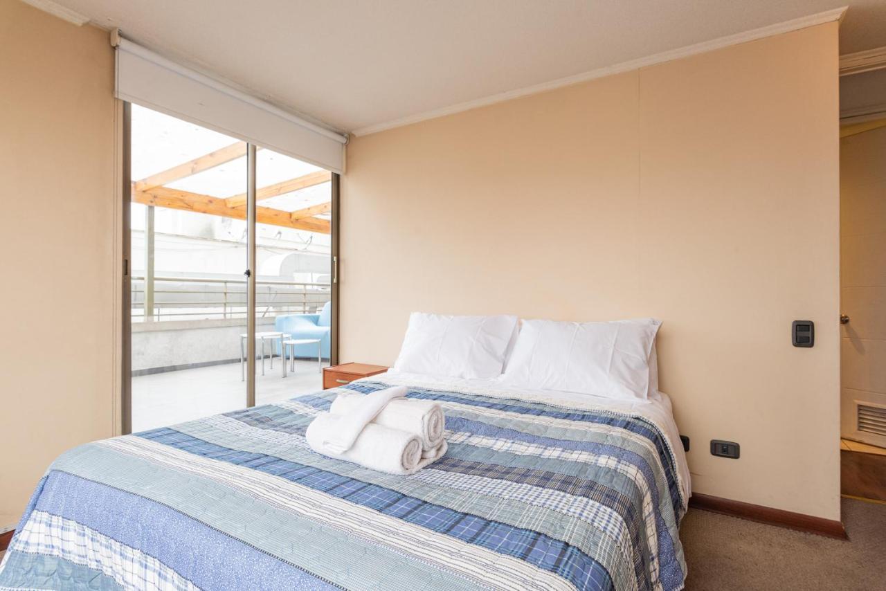 Urban Miró - 2BR, Parking, Wifi, TV, Metro Santiago Exterior foto